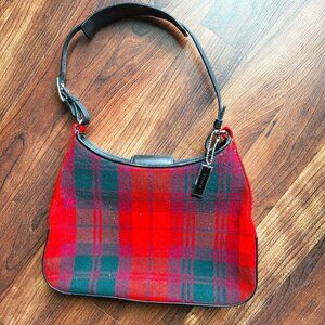 COACH small plaid handbag
